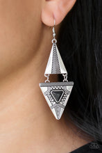 Load image into Gallery viewer, El Paso Edge - Black earring 592

