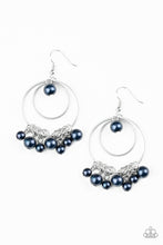 Load image into Gallery viewer, New York Attraction - Blue earring 968
