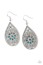 Load image into Gallery viewer, Dinner Party Posh - Blue earring 1636
