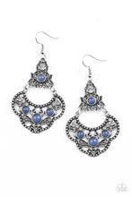 Load image into Gallery viewer, Garden State Glow - Blue earring 844
