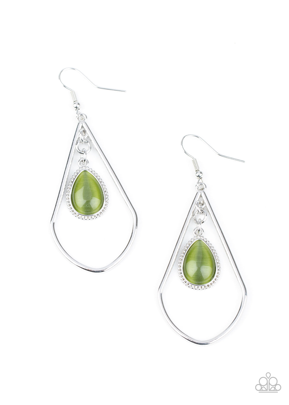 Ethereal Elegance - Green Earring 1531