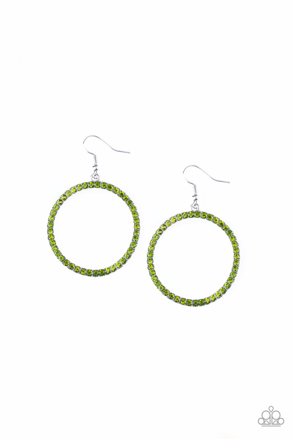 Stoppin' Traffic - Green earring 1771