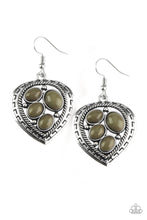 Load image into Gallery viewer, Wild Heart Wonder - Green earring 1644
