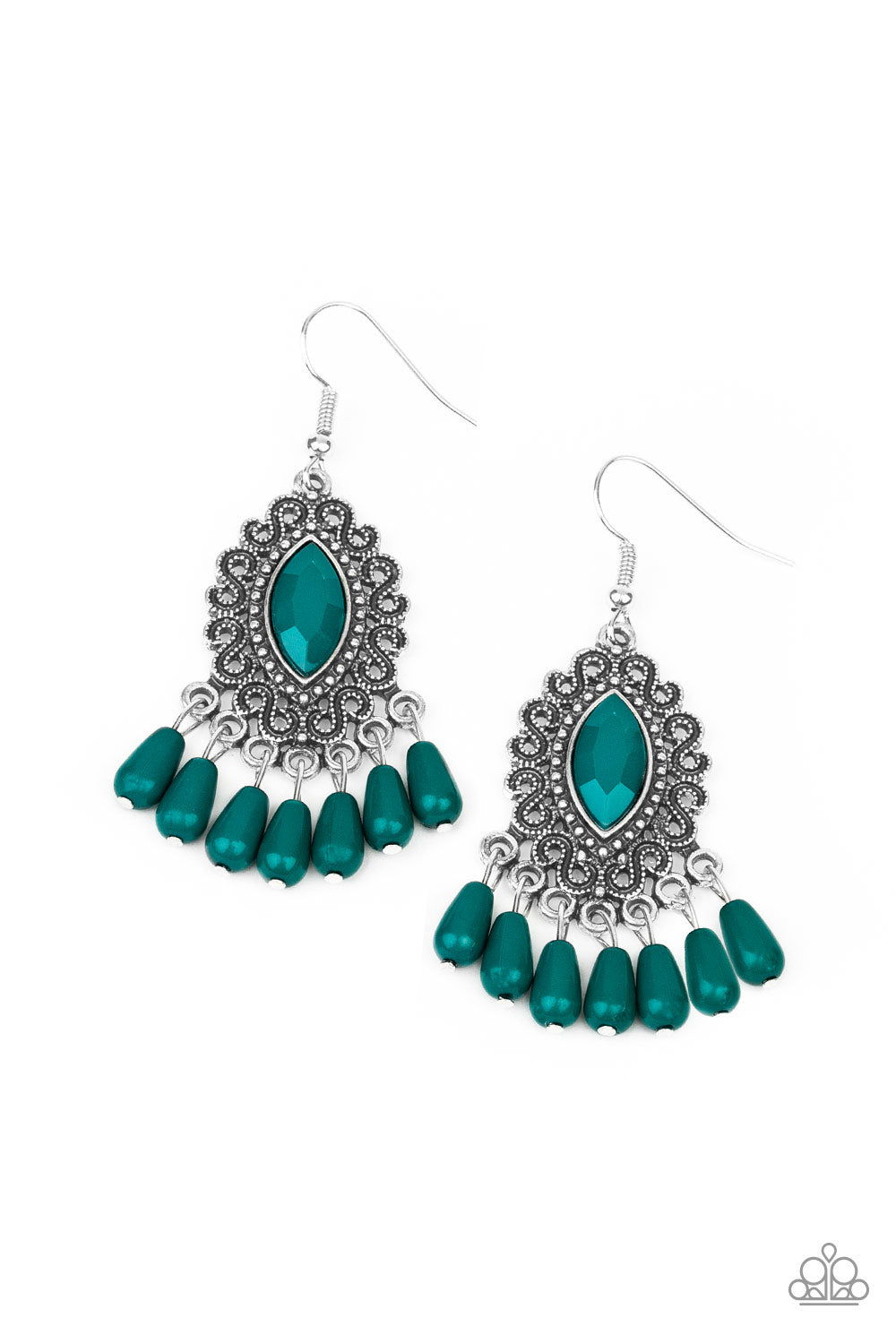 Private Villa - Green earring 864