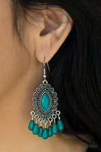 Load image into Gallery viewer, Private Villa - Green earring 864
