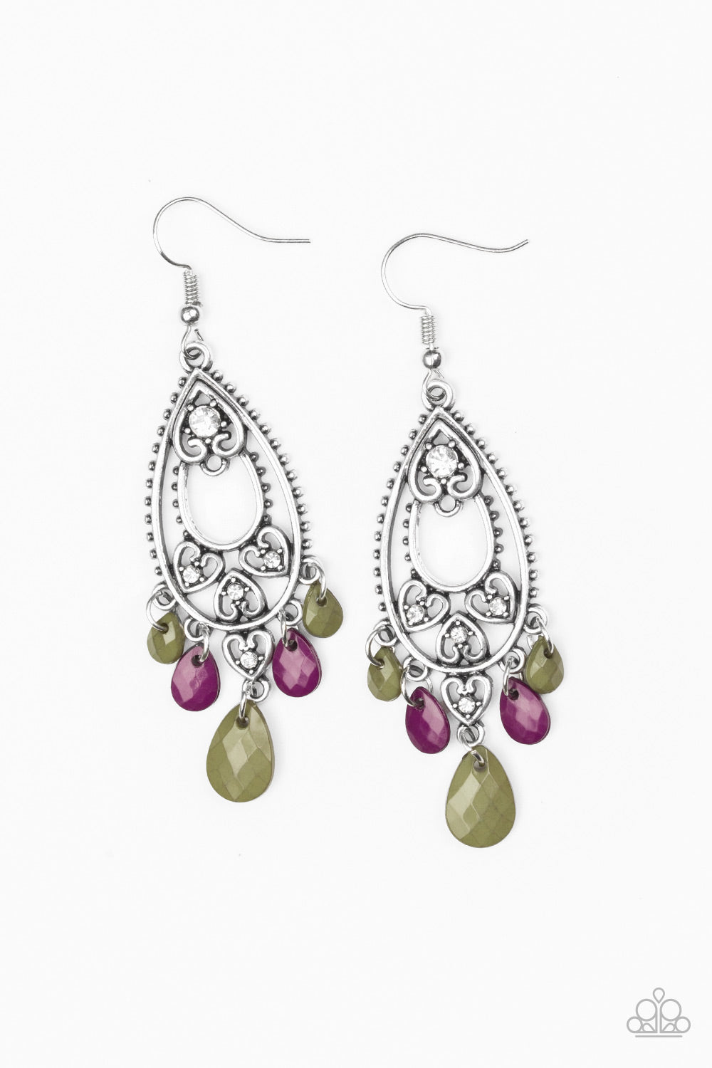 Fashion Flirt - Multi earring 1660