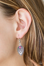 Load image into Gallery viewer, Distance Pasture - pink earring 841

