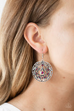 Load image into Gallery viewer, Choose to Sparkle - pink earring B042
