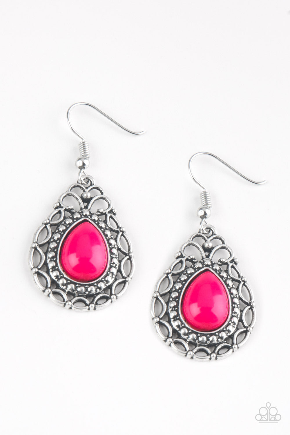 Flirty Finesse - Pink earring 1517