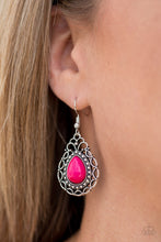 Load image into Gallery viewer, Flirty Finesse - Pink earring 1517
