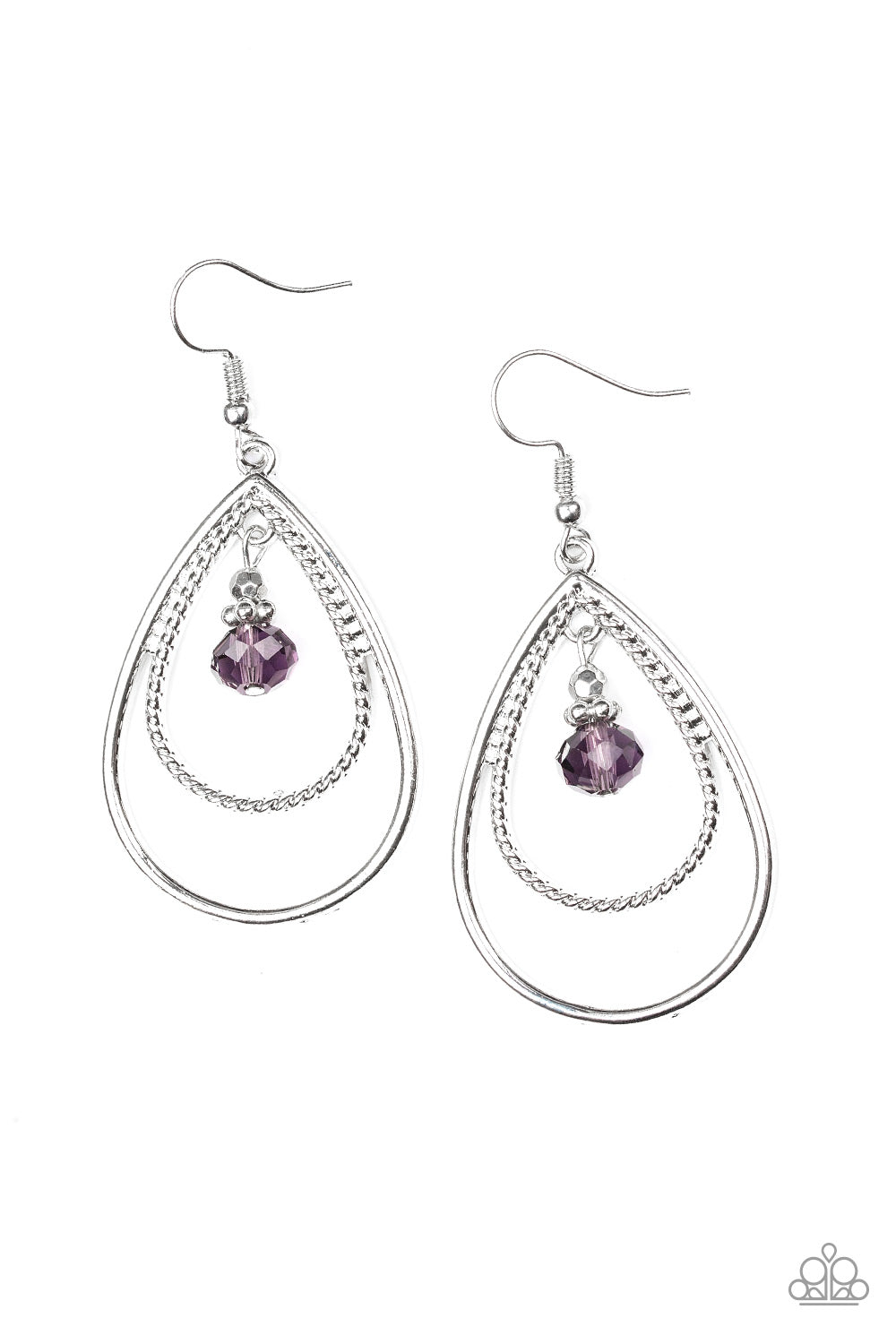REIGN On My Parade - purple earring 716
