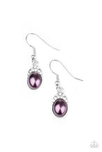 Load image into Gallery viewer, How Fancy - Purple earring 1606
