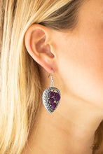Load image into Gallery viewer, Wild Heart Wonder - Purple earring 1859
