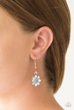 Load image into Gallery viewer, Cactus Blossom - Red earring 1969
