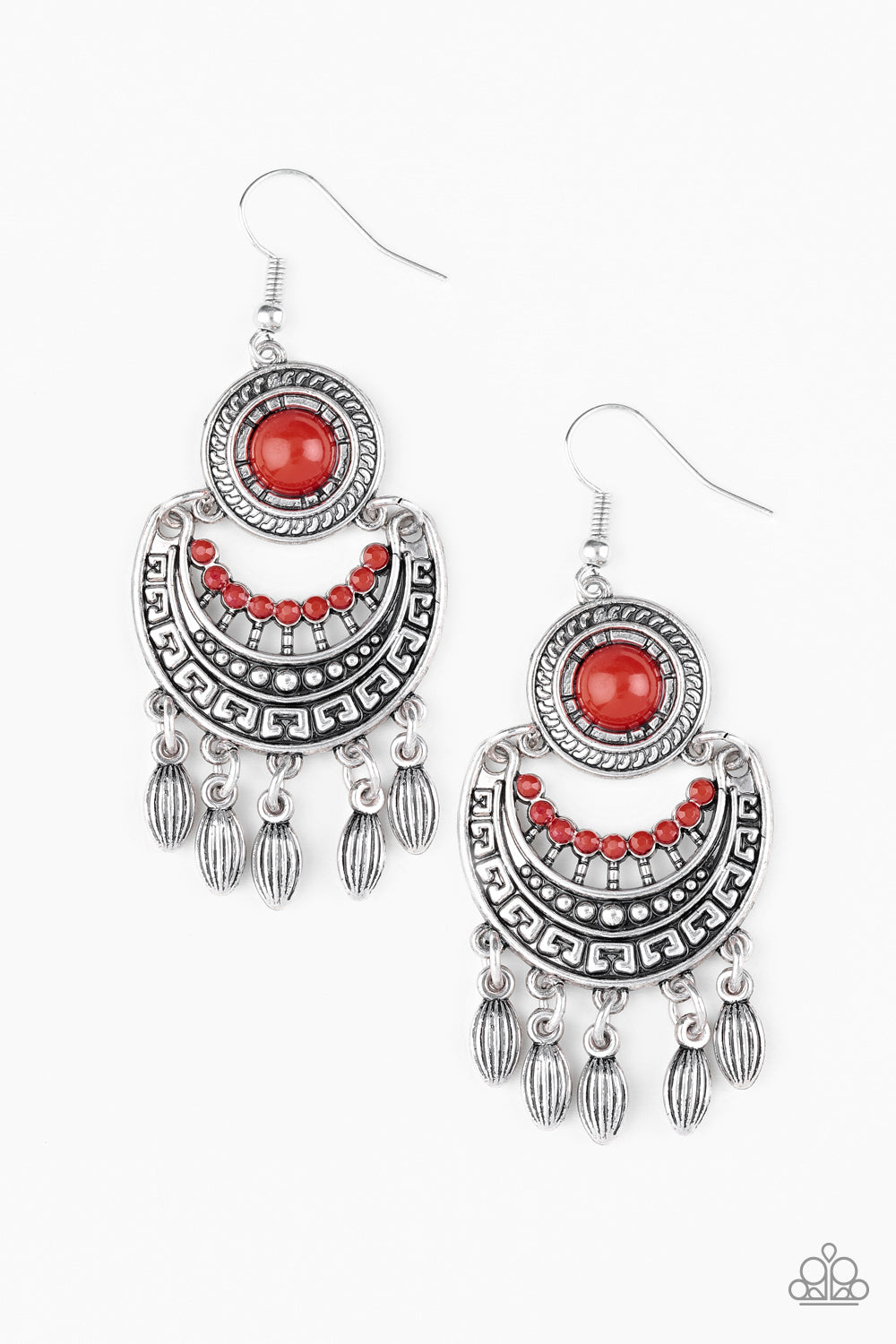 Mantra to Mantra - Red earring 1740