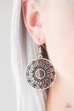 Load image into Gallery viewer, Malibu Musical - Red earring 594
