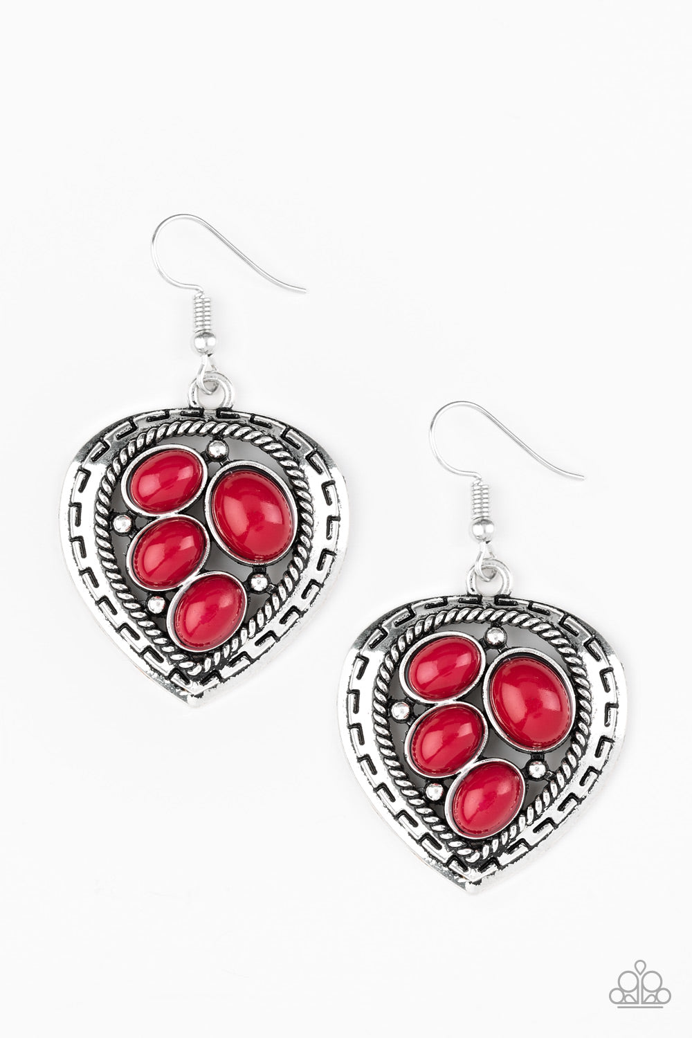 Wild Heart Wonder - Red earring 1521