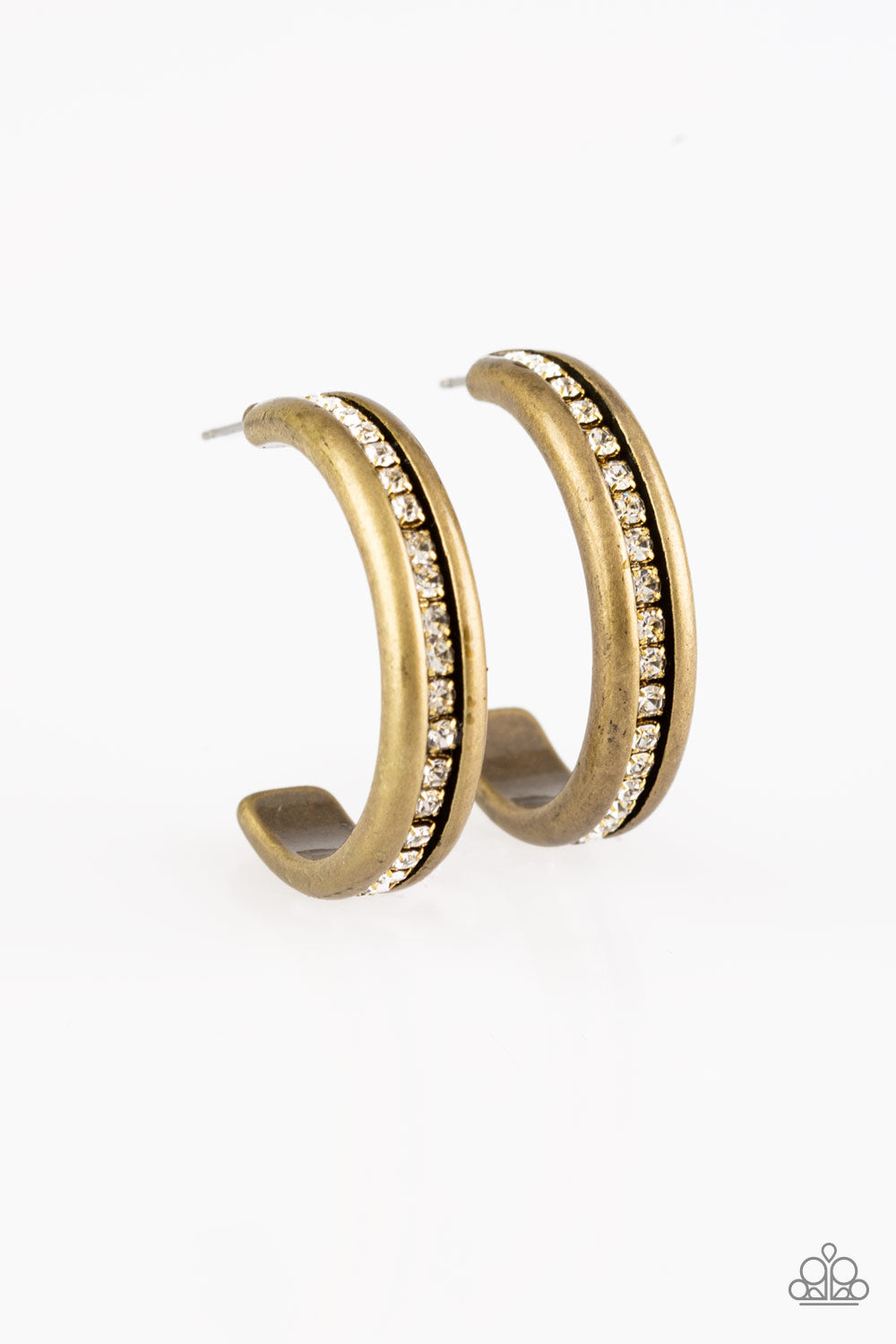 5th Avenue Fashionista - Brass hoop earring 984