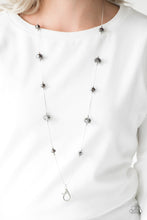 Load image into Gallery viewer, Champagne On The Rocks - Silver lanyard necklace 1846
