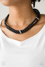 Load image into Gallery viewer, Put On Your Party Dress - Black necklace 1601
