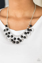 Load image into Gallery viewer, Really Rococo - black necklace 599

