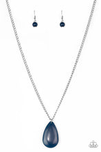 Load image into Gallery viewer, So Pop-YOU-lar - Blue necklace 553
