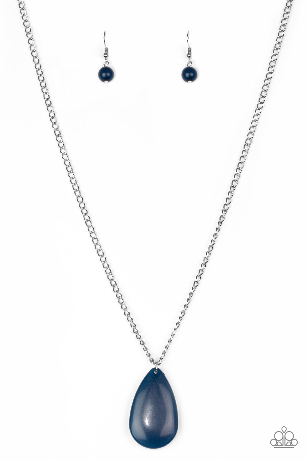 So Pop-YOU-lar - Blue necklace 553