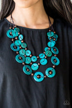 Load image into Gallery viewer, Catalina Coastin&#39; - blue necklace A041
