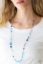 Load image into Gallery viewer, Quite Quintessence - Blue necklace 898
