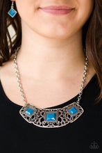 Load image into Gallery viewer, Feeling Inde-PENDANT - Blue necklace 1868
