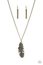 Load image into Gallery viewer, Free Bird - Brass necklace 1712
