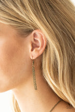 Load image into Gallery viewer, Abstract Aztec - Brass necklace 1661
