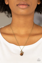Load image into Gallery viewer, Stylishly Square - Brass necklace 2006
