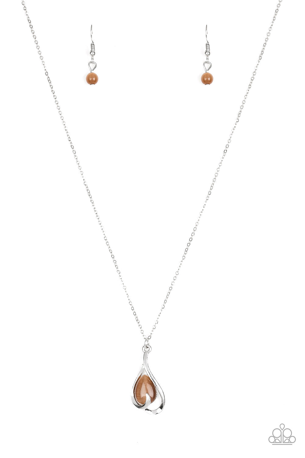 Tell Me A Love Story - Brown necklace 513