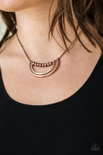 Load image into Gallery viewer, Artificial Arches - Copper necklace 997
