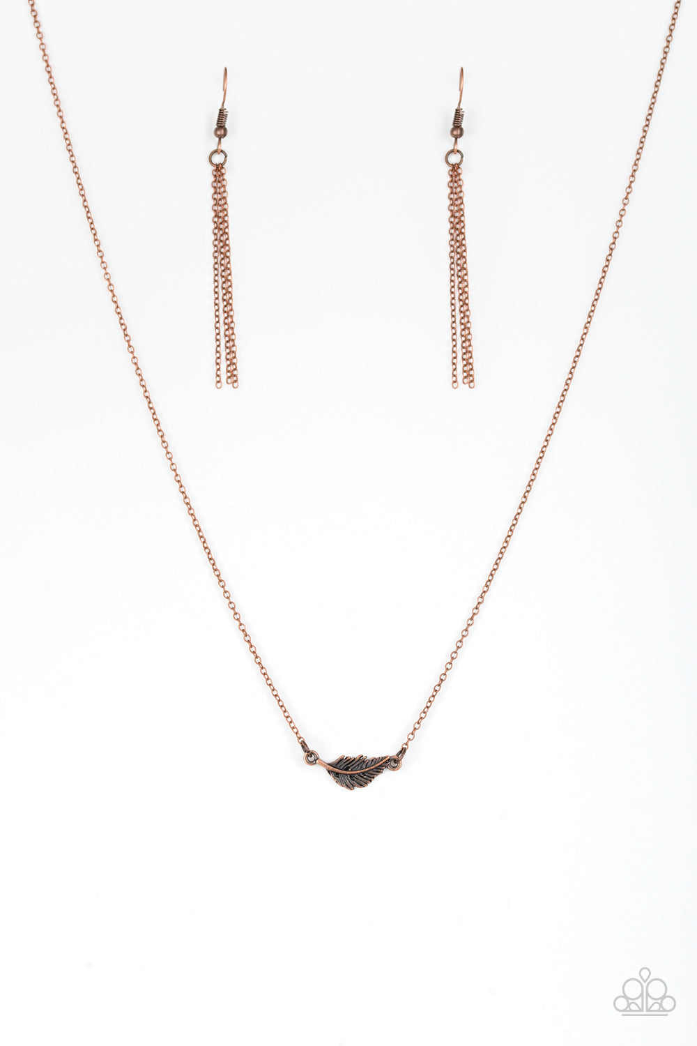 In-Flight Fashion - Copper necklace 872