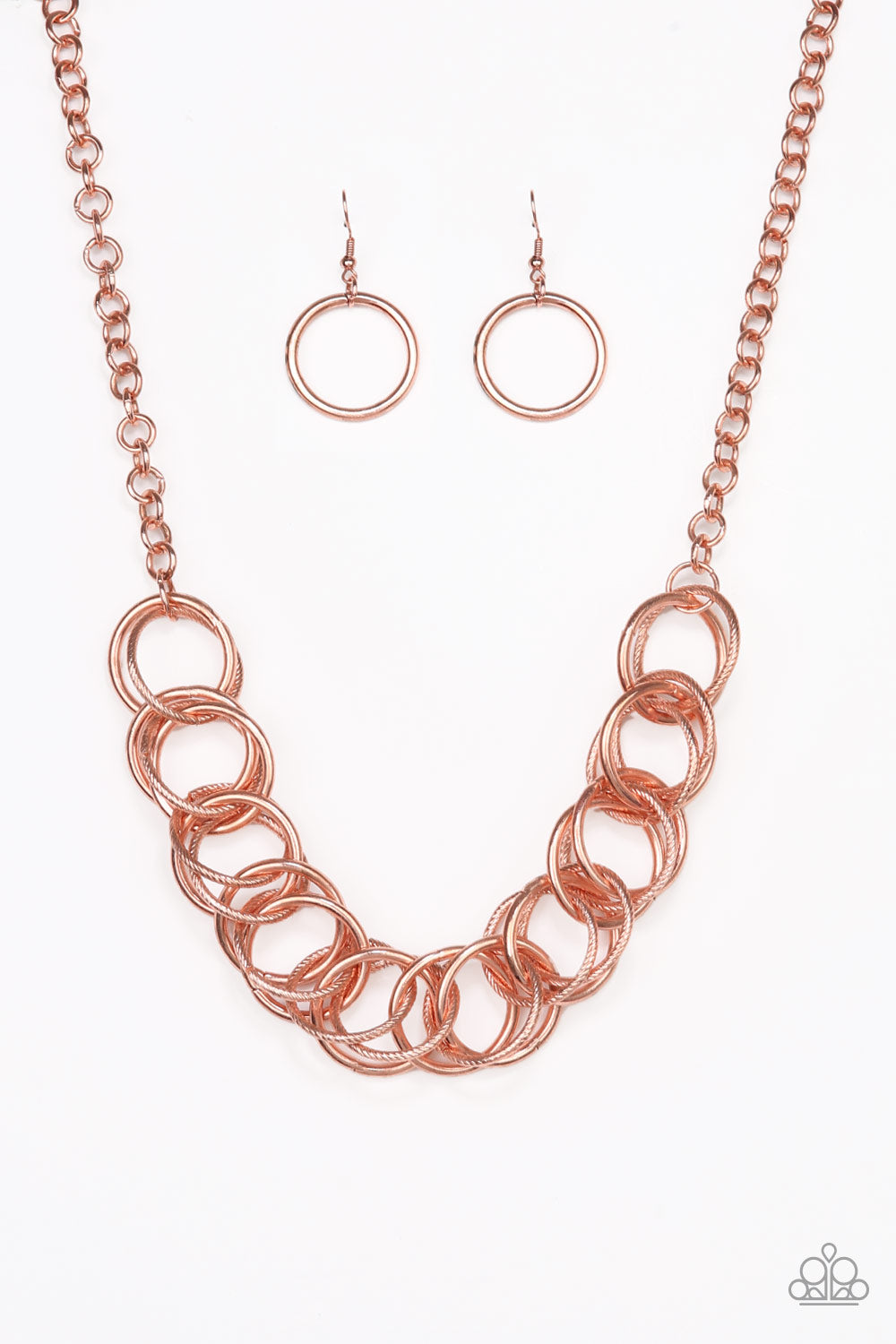 Heavy Metal Hero - copper necklace 804