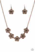 Load image into Gallery viewer, Garden Groove - Copper necklace 584
