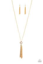 Load image into Gallery viewer, Five-Alarm Firework - Gold necklace D026
