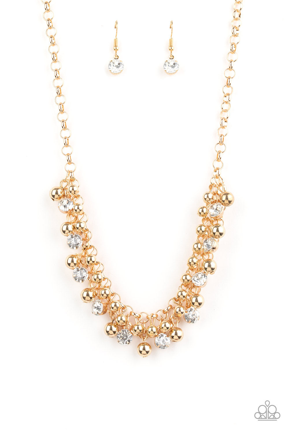 Wall Street Winner - gold necklace 597
