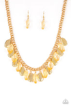 Load image into Gallery viewer, Fringe Fabulous - Gold necklace 2047
