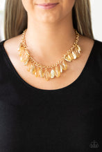 Load image into Gallery viewer, Fringe Fabulous - Gold necklace 2047
