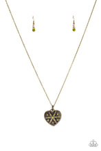 Load image into Gallery viewer, Casanova Charm - Green necklace 849
