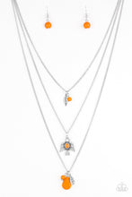 Load image into Gallery viewer, Soar With The Eagles - Orange necklace 1962

