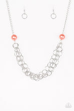Load image into Gallery viewer, Daring Diva - Orange necklace B110
