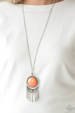 Load image into Gallery viewer, Rural Rustler - Orange necklace 878
