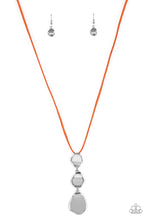 Load image into Gallery viewer, Embrace the Journey - orange necklace 844
