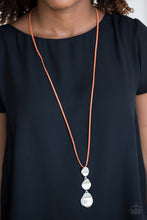 Load image into Gallery viewer, Embrace the Journey - orange necklace 844
