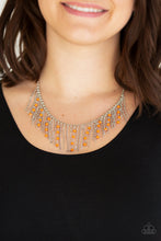 Load image into Gallery viewer, Harlem Hideaway - orange necklace 776
