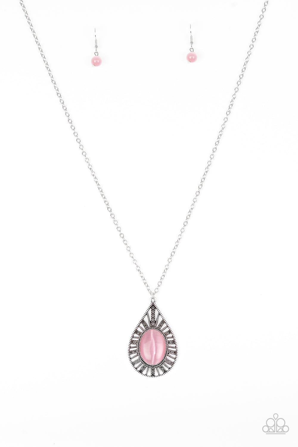 Total Tranquility - Pink necklace 915